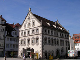 Das Lederhaus in Ravensburg (am Marienplatz)
