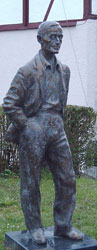 Hermann-Hesse-Statue in Gaienhofen