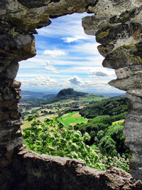 Hohentwiel Blick vom Hohenkrhen