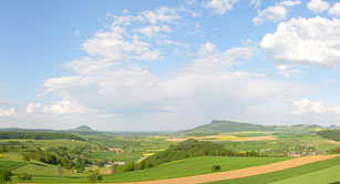 Hegau vom Reiatstbli - Opfertshofen, Schaffhausen, Schweiz