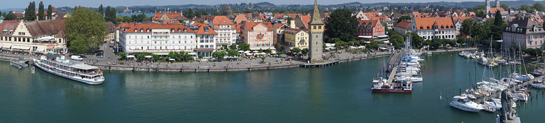 Lindau Hafen Panorama