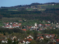 Blick auf Bermatingen