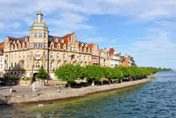 Die "Seestrasse" in Konstanz